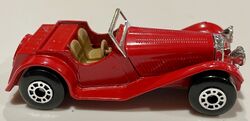 Matchbox ◊ 1936 Ss 100 Jaguar Metal On Base Wood ◊ 1/43