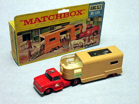 Articulated Horse Van (K-18) | Matchbox Cars Wiki | Fandom