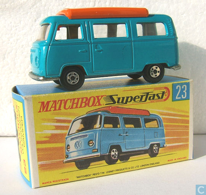 matchbox camper van