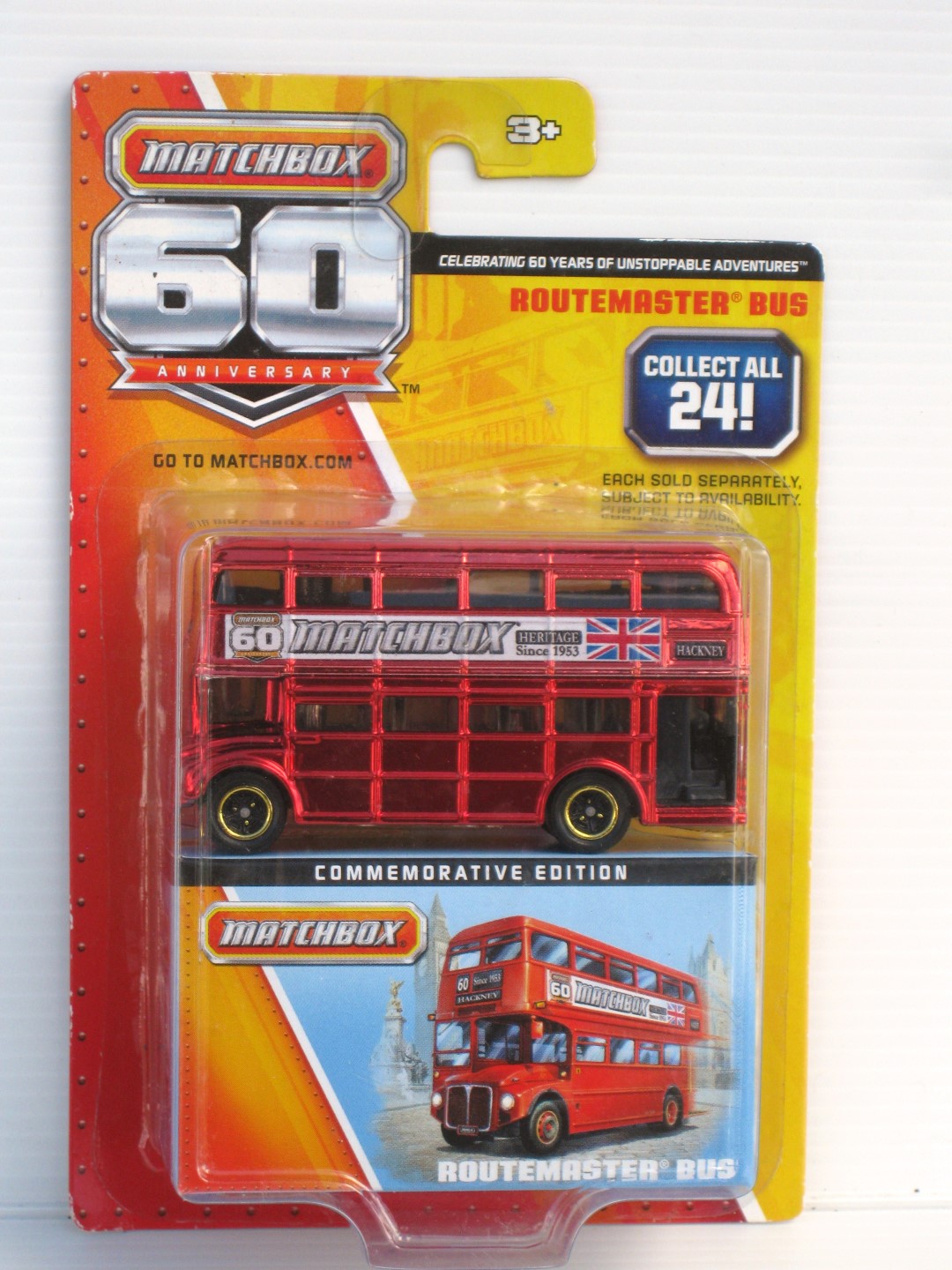 ブランドショッパー付き ROUTEMASTER 70 EDITION Years ROUTEMASTER マッチボックス 70 YEARS おもちゃ