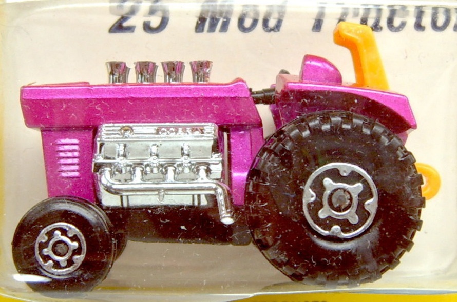 マッチボックス MATCHBOX SUPERFAST new 25 MOD TRACTOR 1972年製造 英国製 - 自動車