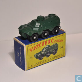 Matchbox restoration Saracen Personnel Carrier No 54