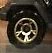 Gold jeep wheel