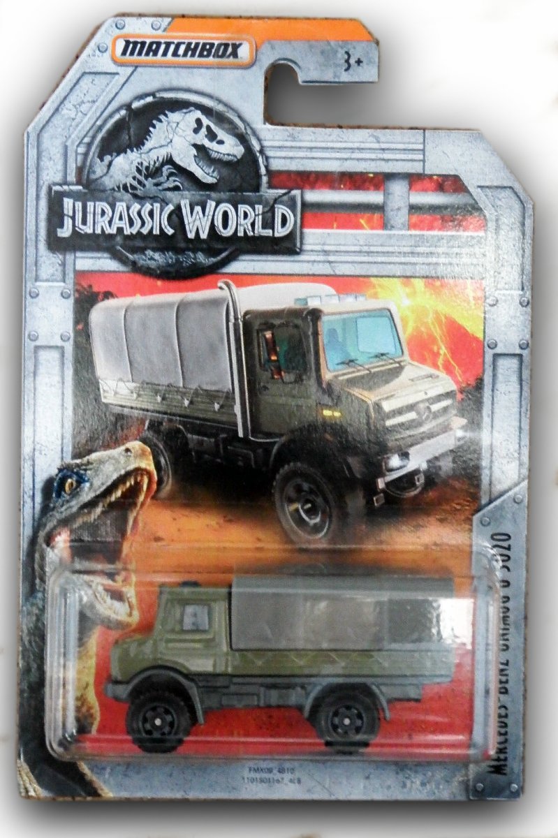 Jurassic world store fallen kingdom matchbox