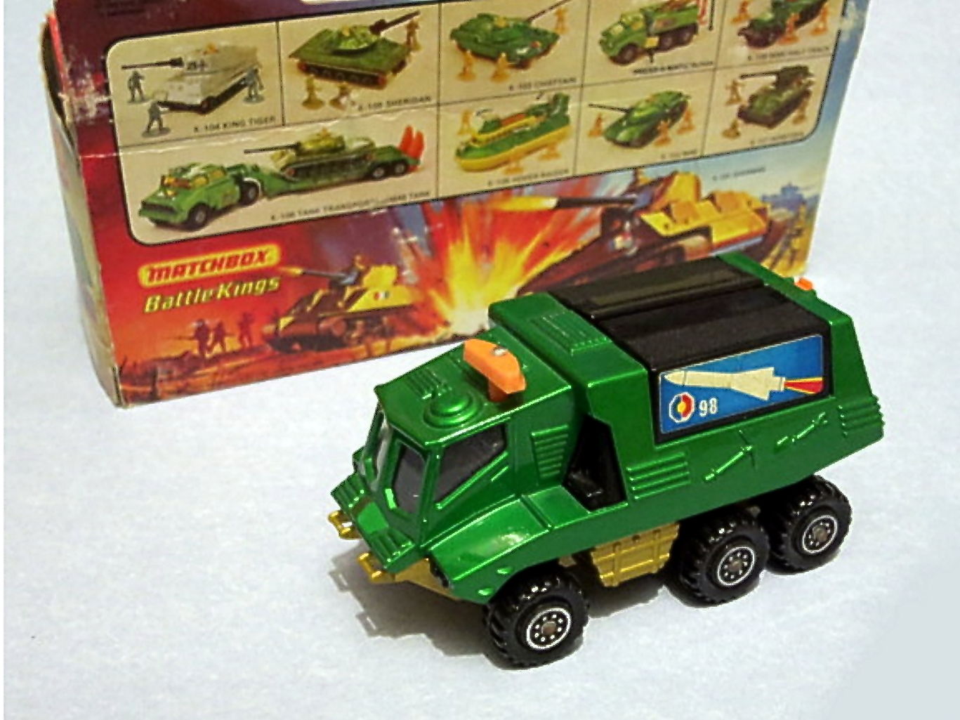 Missile Launcher (K-111) | Matchbox Cars Wiki | Fandom