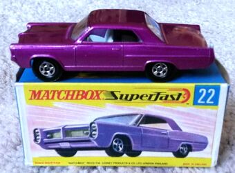 matchbox pontiac gp sports coupe