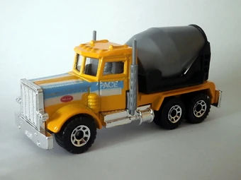 matchbox 1981 peterbilt cement mixer
