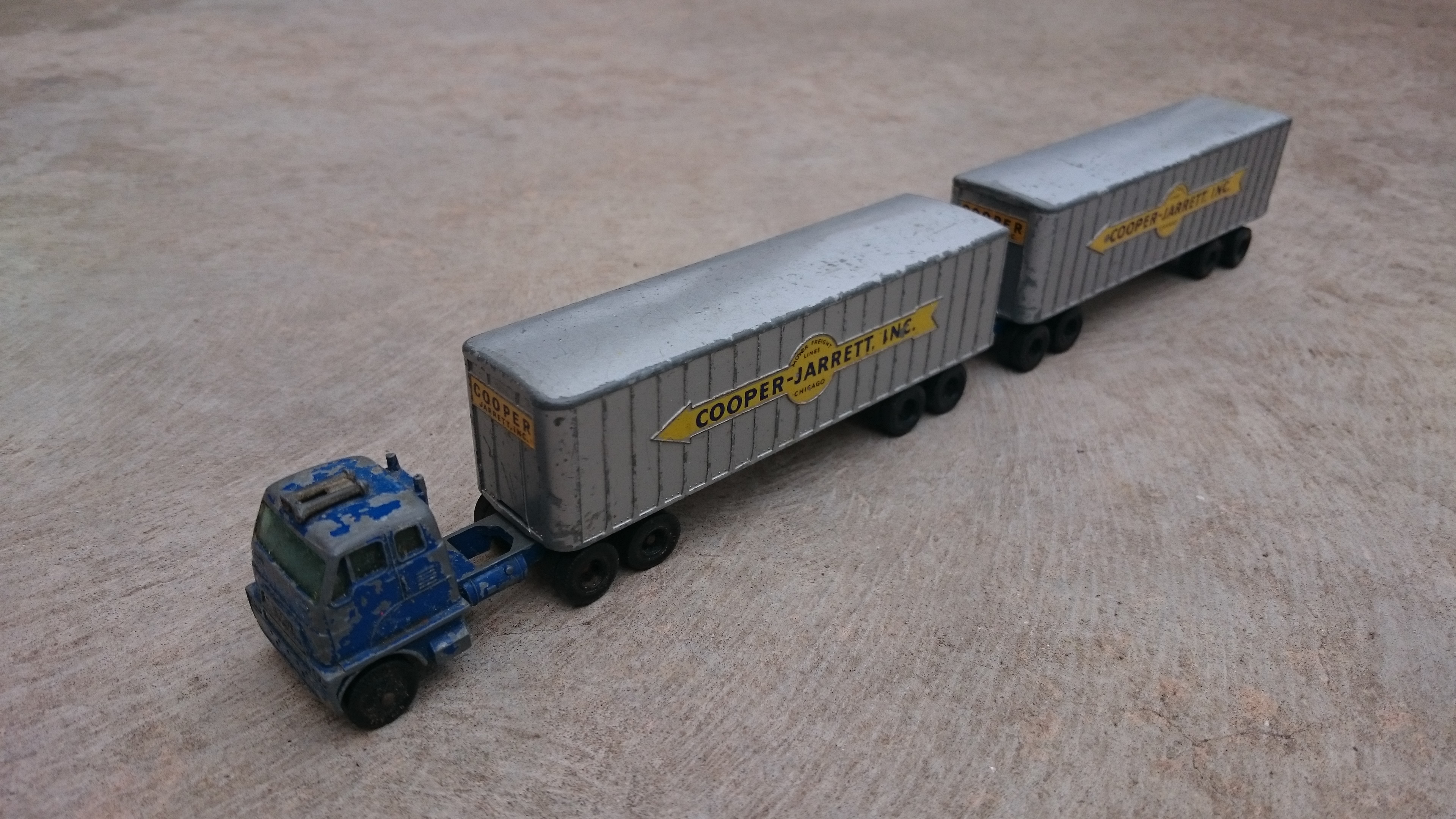 Inter-State Double-Freighter (M-9) | Matchbox Cars Wiki | Fandom