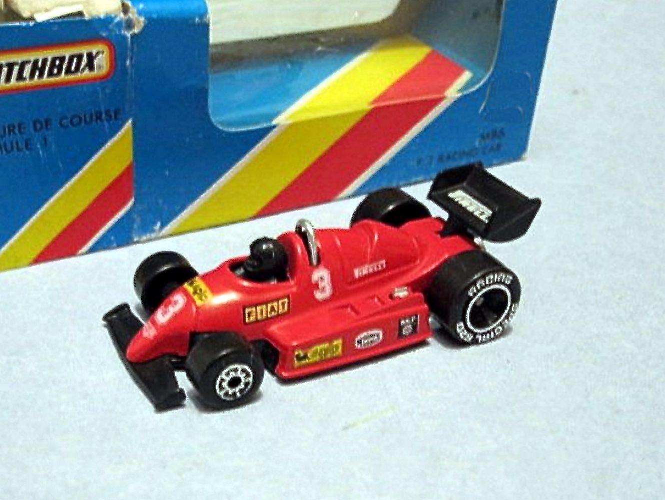 formula 1 matchbox cars