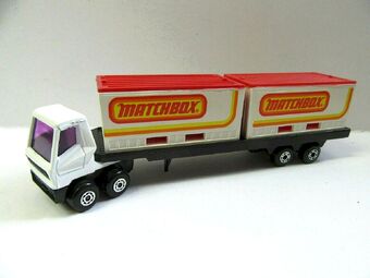 matchbox trucks with trailers