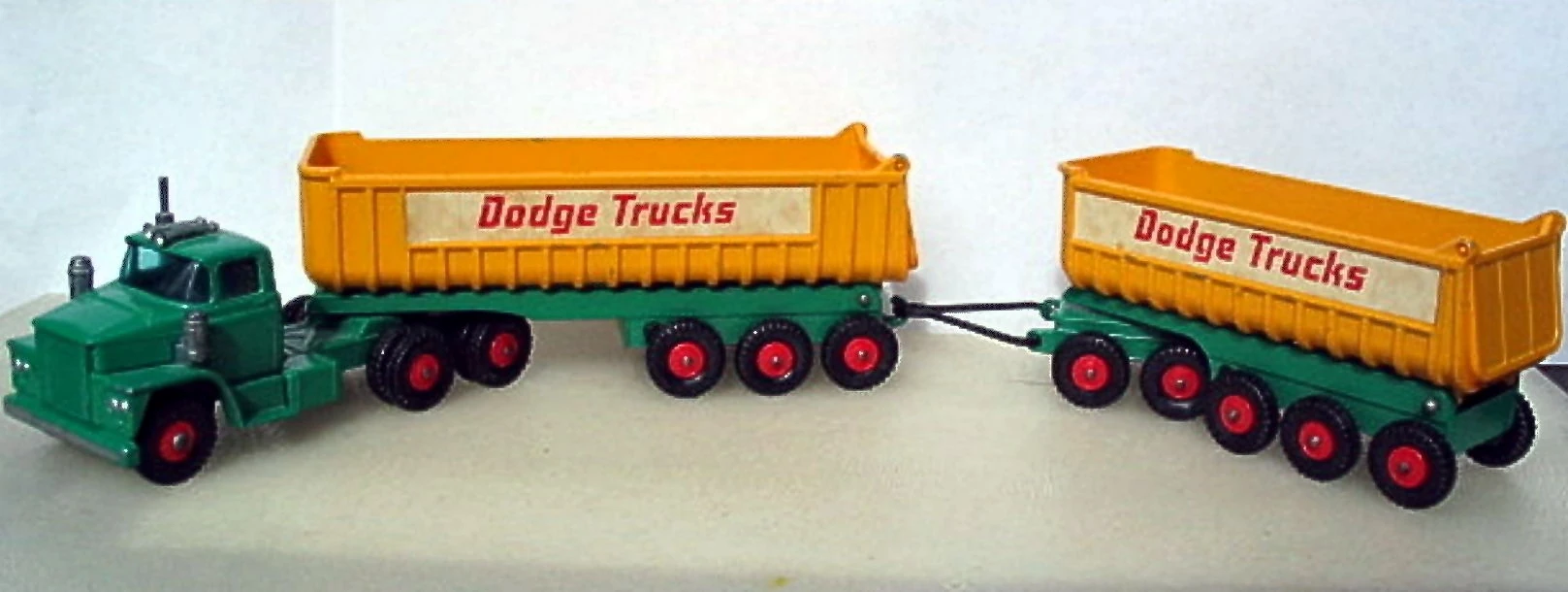 Dodge Tractor with Fruehauf Tippers (K-16) | Matchbox Cars Wiki