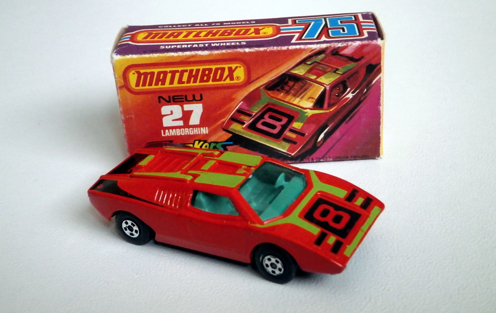 Lamborghini Countach (1973) | Matchbox 