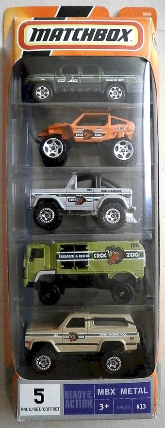 matchbox 5 pack police