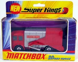 イギリス マッチボックス（matchbox） ごみ収集車 REFUSE TRUCK