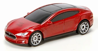 tesla model x matchbox