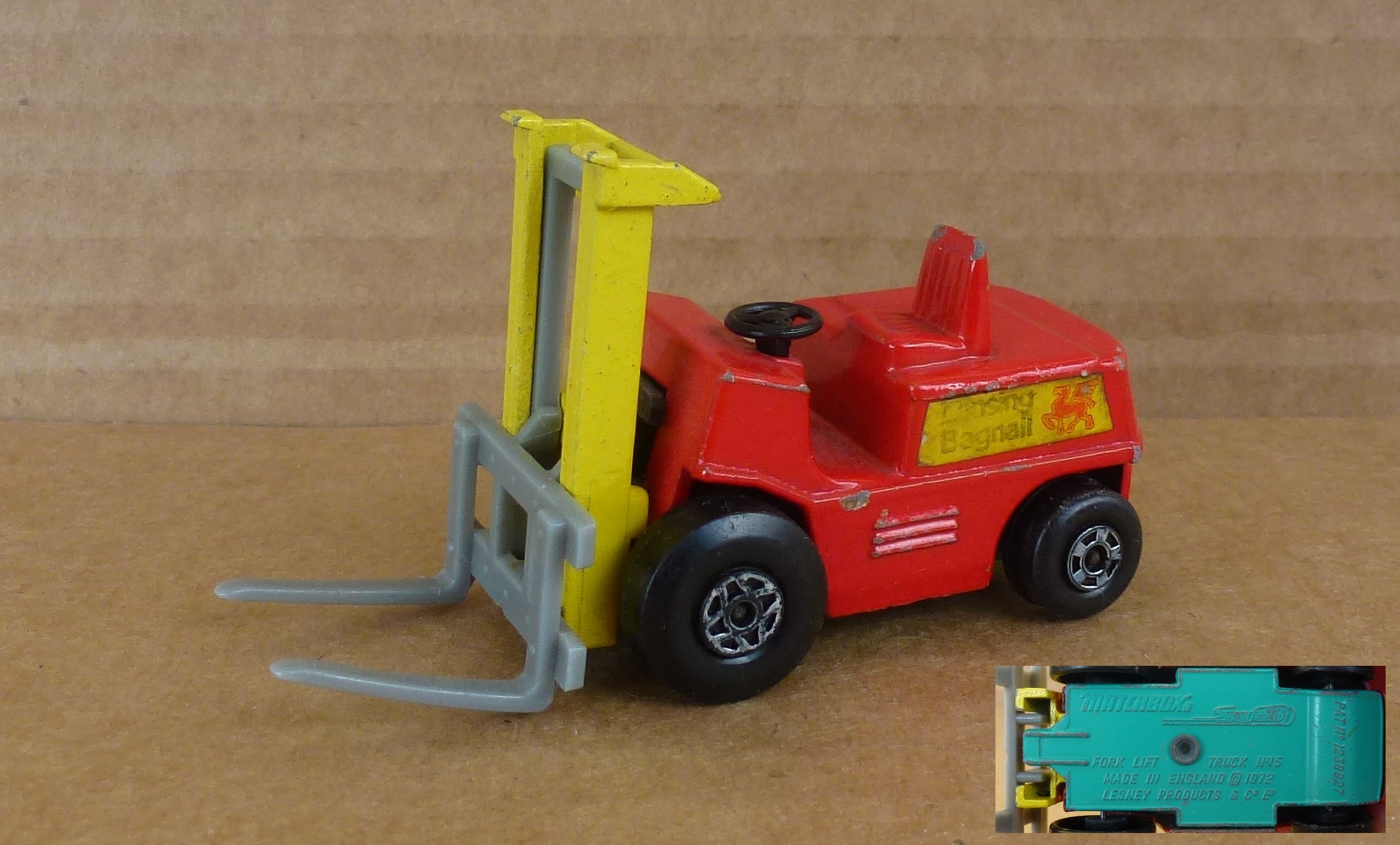 Matchbox forklift truck 1972 shop