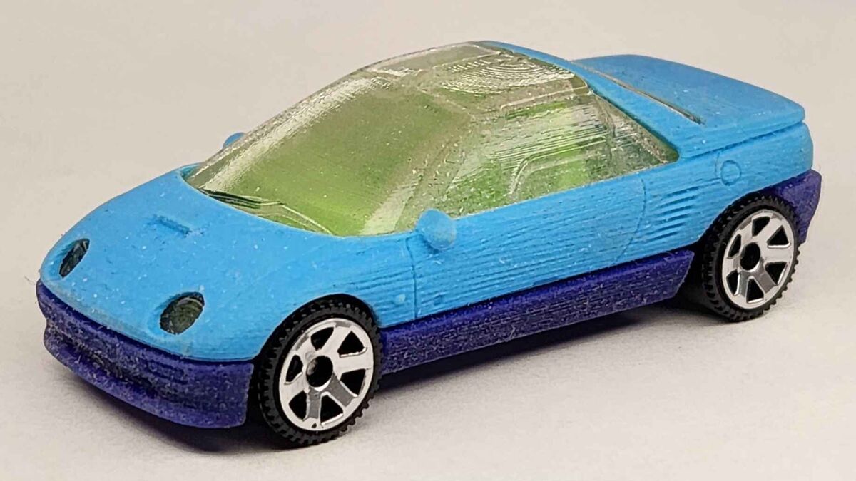 ミニカー　1/43 AUTOZAM AZ-1 1992(ブルー×ブラック) 「Oldies」 [43780] Matchbox 2023 #003 1992 Mazda Autozam AZ-1 ブルー - 【F.C.
