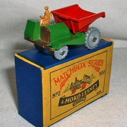 Lesney Matchbox 2 Muir-Hill Dumper - Passion Rétro Collection