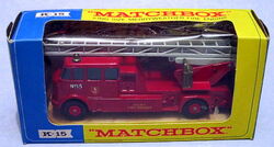 Merryweather Fire Engine (K-15) | Matchbox Cars Wiki | Fandom