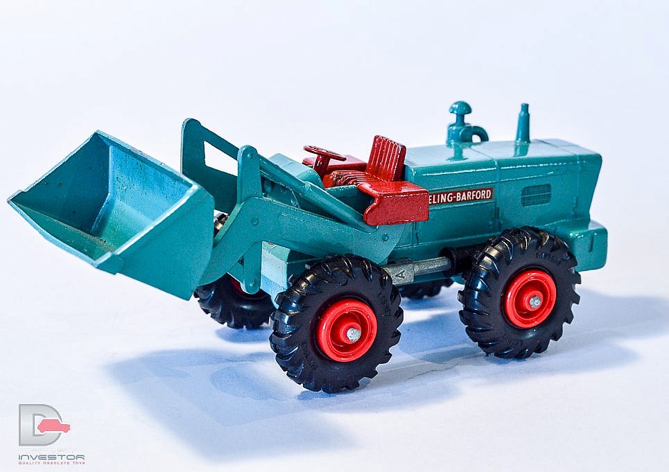 Aveling barford sales tractor shovel lesney