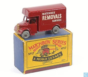 Bedford Removals Van (17-A) | Matchbox Cars Wiki | Fandom