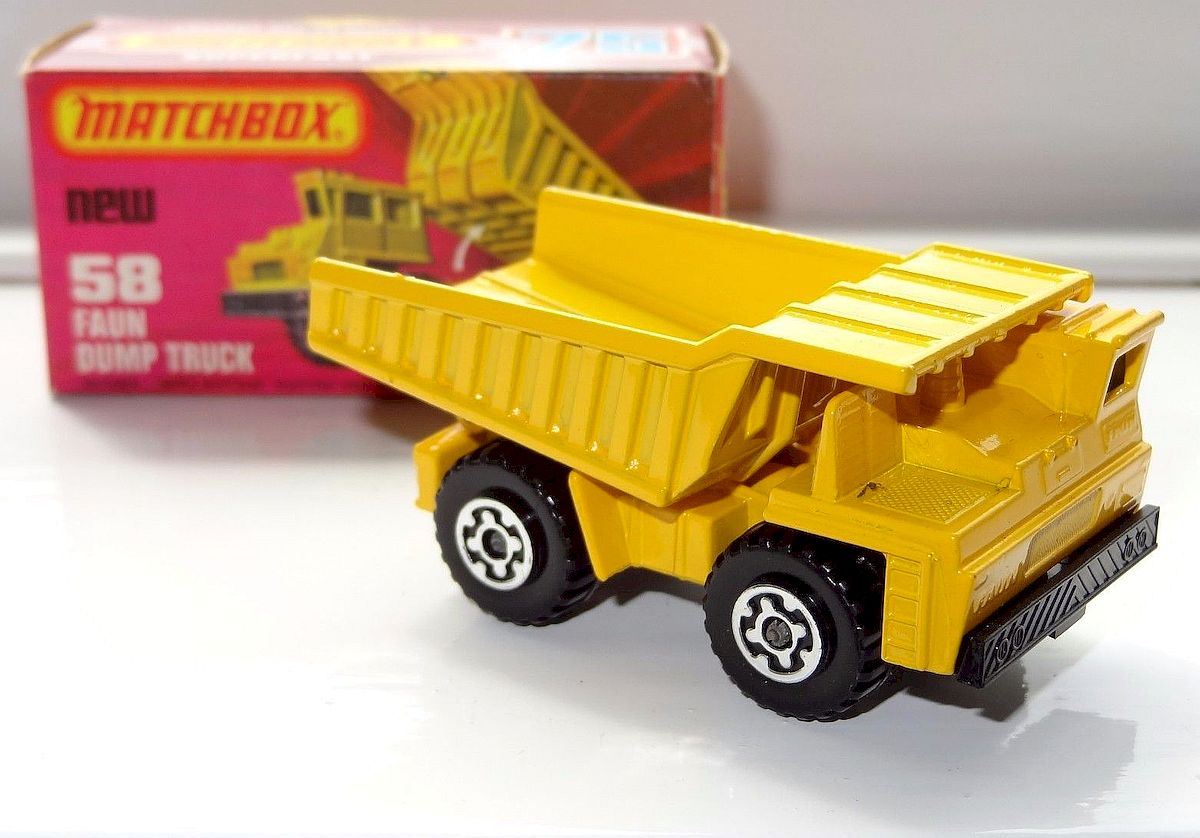Faun Quarry Dump Truck | Matchbox Cars Wiki | Fandom