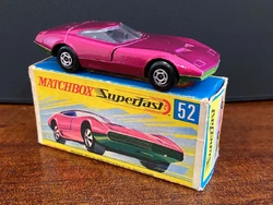 LESNEY MATCHBOX SUPERFAST 52 DODGE CHARGER MK III MET. GRÜN TOP ZUSTAND