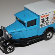 rice krispies matchbox car
