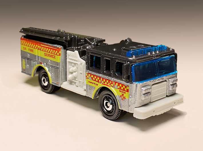 Pierce Dash Fire Engine | Matchbox Cars Wiki | Fandom