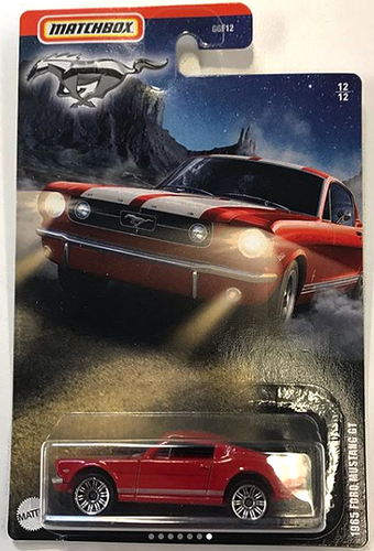 ford mustang matchbox