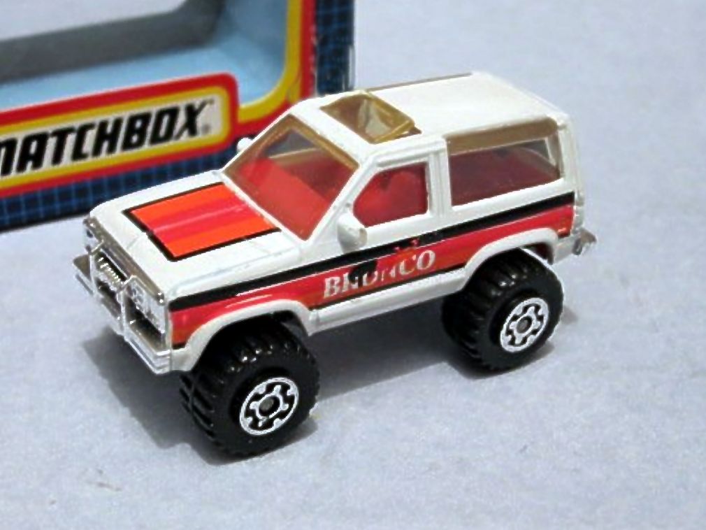 ford bronco matchbox car