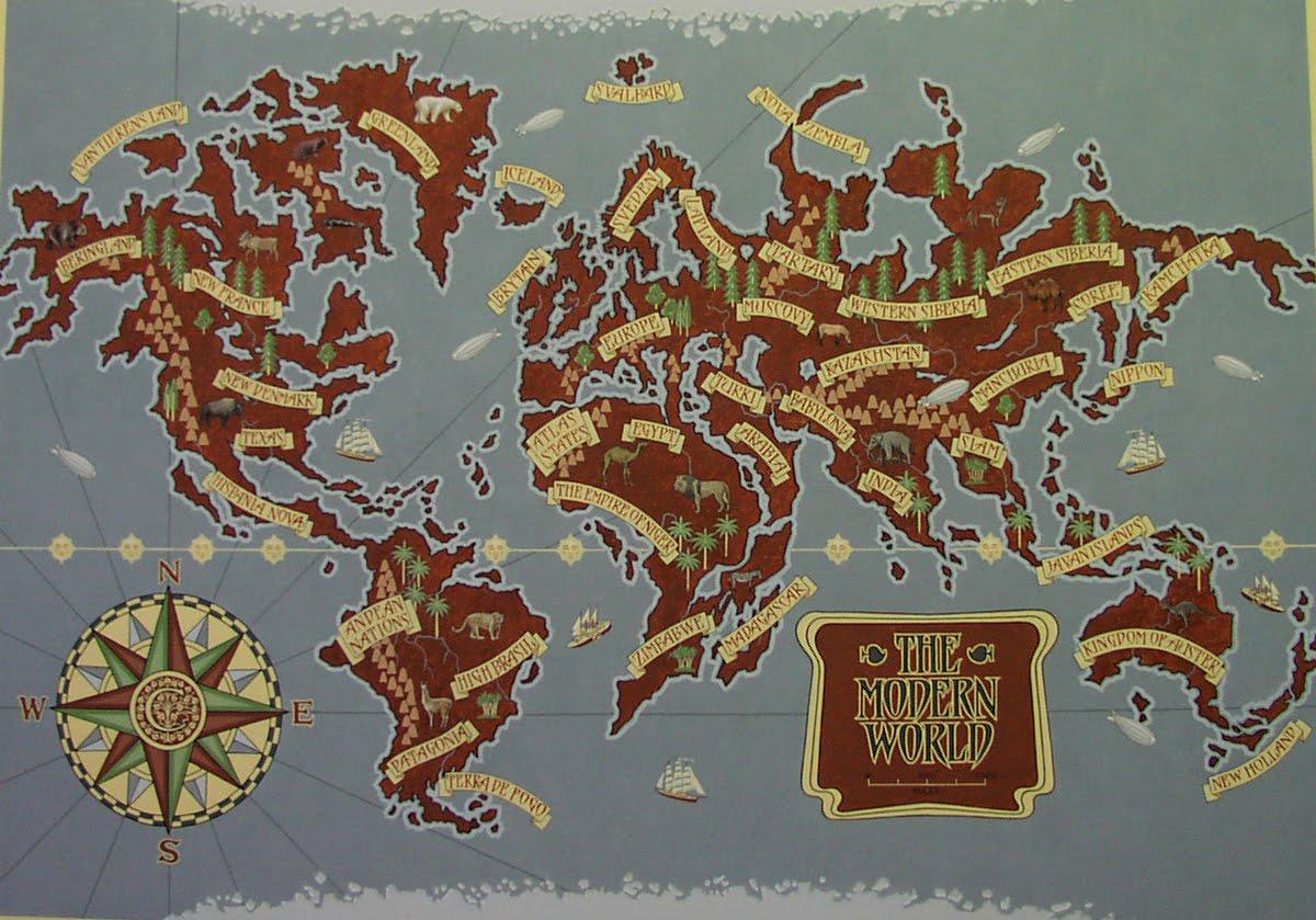 Карта мир