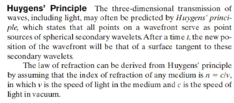 Huygens' principle | Math index Wiki | Fandom