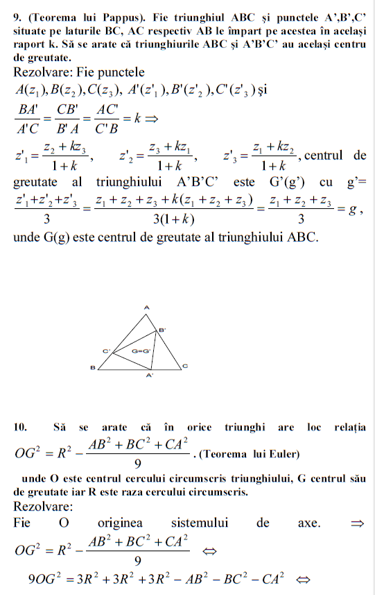 AplicaÈ›ii Ale Numerelor Complexe In Geometrie Math Wiki Fandom