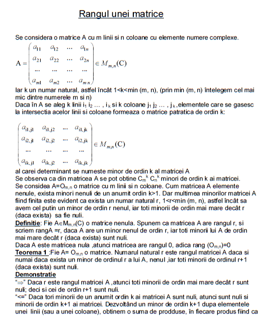 Rangul unei matrice | Math Wiki | Fandom
