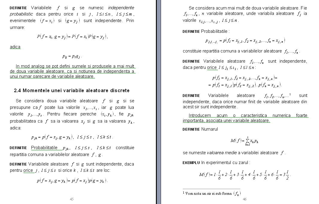 Curs complet de probabilitati 20