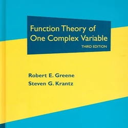 Greene and Krantz - Function Theory of One Complex Variable