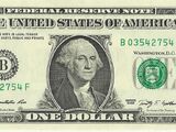 Banknot 1 dolar amerykański