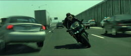 The Matrix Reloaded Freeway Chase