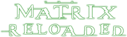 The Matrix Reloaded logo