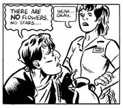 Denny's waitress comics