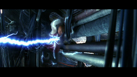 Cypher is shot and killed by Tank using a lightning rifle.