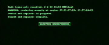 Log of the haunted house being reconfigured.