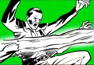 Caboclo attacked by a furious Anome