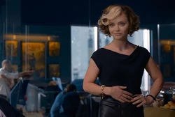 Gwyn de Vere holds a marketing meeting at Deus Machina