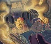 Heater and , dead upon impact when their hovercraft crashed