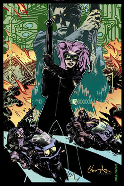 Avalon and her crew inside the Matrix