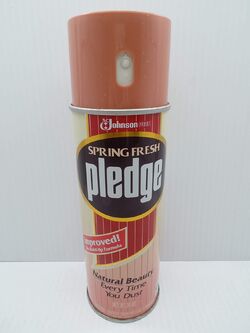 pledge lemon oil furniture polish