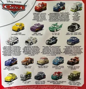 Mini Racers Silver Chick Hicks | Pixar Cars Die-casts Wiki | Fandom