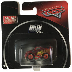 Disney Cars Metal Mini Racers (2019) Mattel Metallic Lightning